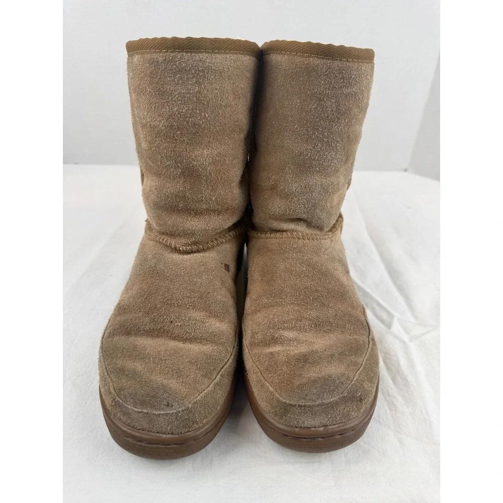 UGG Australia Classic Short Boots Chestnut Suede Shearling Lined M5‎ L6 Brown